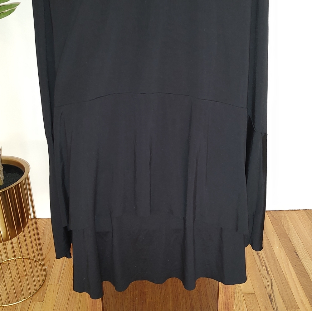 Vintage GAP Soft Peplum Hi-Low Hem Sleeveless Midi Dress - Picture 4 of 8
